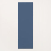 プロフェッショナルの青い繰り返しロゴの背景 ヨガマット (裏面)