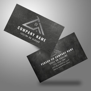 プロフェッショナルのHandyman Logo Metal Contractor 名刺