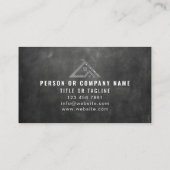 プロフェッショナルのHandyman Logo Metal Contractor 名刺 (裏面)