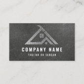 プロフェッショナルのHandyman Logo Metal Contractor 名刺 (正面)