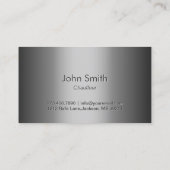 プロフェッショナルはっきりしたタクシー名刺 名刺 (裏面)