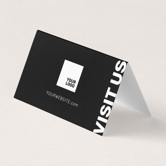 プロフェッショナルはっきりしたミニマルモダンリスト 名刺 (裏面)