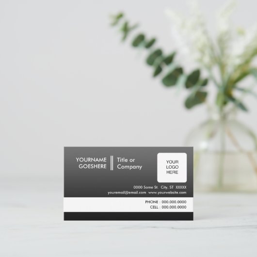 プロフェッショナルは2味方される衰退します 名刺 (スタンド正面)