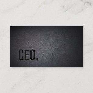 プロフェッショナルはCEOの名刺を黒くします 名刺