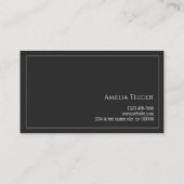 プロフェッショナルまつ毛エクステンション&マイクロブラディング 名刺 (裏面)