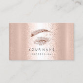 プロフェッショナルまぶしメイクアップアイ金ゴールドバラ 名刺 (正面)