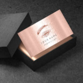 プロフェッショナルまぶしメイクアップアイ金ゴールドバラ 名刺