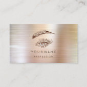 プロフェッショナルまぶしメイクアップロゴアイズバラ 名刺 (正面)