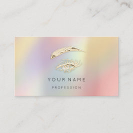 プロフェッショナルまぶしメイクアップQRロゴ 名刺