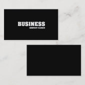 プロフェッショナルをきれいにして下さい 名刺 (正面/裏面)