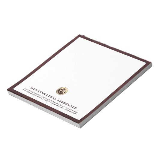 プロフェッショナルをテーマにしたメモ帳 ノートパッド (回転)