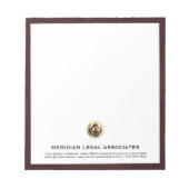 プロフェッショナルをテーマにしたメモ帳 ノートパッド (正面)