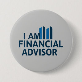 プロフェッショナルアイアム財務顧問ラウンド 缶バッジ
