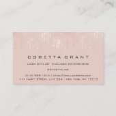 プロフェッショナルアポイントメントリマインダー証明書付 名刺 (裏面)