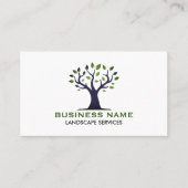 プロフェッショナルアルボリストランドスケープ&ツリ気にー 名刺 (正面)