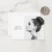 プロフェッショナルアーティストとフォトグラファーのフォトカード ノートカード (正面/裏面インサイチュ)