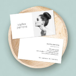 プロフェッショナルアーティストとフォトグラファーのフォトカード 名刺