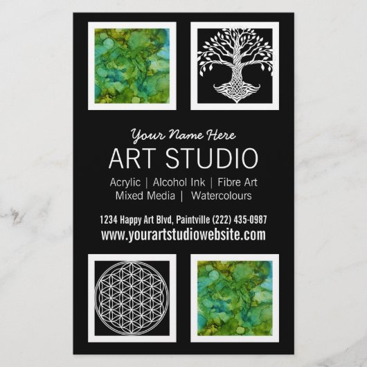 プロフェッショナルアーティストビジネスハンドアウト チラシ (正面)