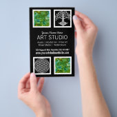 プロフェッショナルアーティストビジネスハンドアウト チラシ (ハンドル)