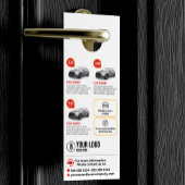 プロフェッショナルイエローカーレンタルレンタカー ドアノブサイン