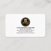 プロフェッショナルイエロータクシーカラーズチョーフ 名刺 (裏面)