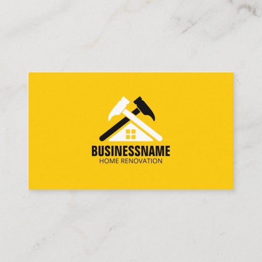 プロフェッショナルイエローホームリノベーション建築 名刺 (裏面)