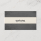 プロフェッショナルインテリアデザイナー名刺 名刺 (正面)