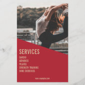 プロフェッショナルウィメンズフィットネスクラブ チラシ (裏面)