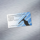 プロフェッショナルウィンドウクリーナーオフィス マグネット名刺 (インサイチュ)