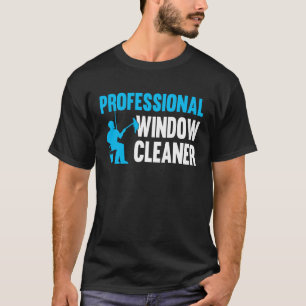 プロフェッショナルウィンドウクリーナー Tシャツ