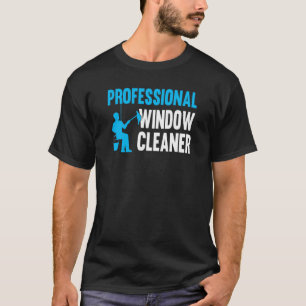 プロフェッショナルウィンドウクリーナー Tシャツ