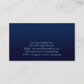 プロフェッショナルウィンドウクリーニングサービス 名刺 (裏面)