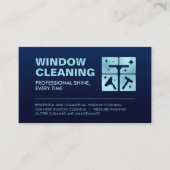 プロフェッショナルウィンドウクリーニングサービス 名刺 (正面)