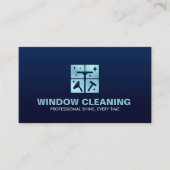 プロフェッショナルウィンドウクリーニングサービス 名刺 (正面)