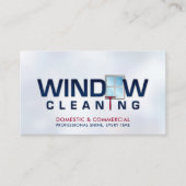 プロフェッショナルウィンドウクリーニングサービス 名刺 (正面)