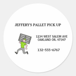 プロフェッショナルウッドパレットマンガガイ ラウンドシール