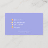 プロフェッショナルウーマンオプティシアン名刺 名刺 (裏面)