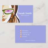 プロフェッショナルウーマンオプティシアン名刺 名刺 (正面/裏面)