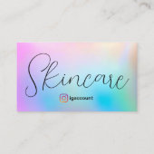 プロフェッショナルエステティシャン 名刺 (裏面)