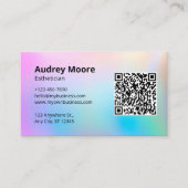 プロフェッショナルエステティシャン 名刺 (正面)