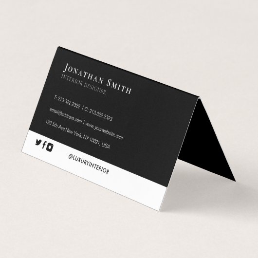 プロフェッショナルエメラルドミステリーグリーンロゴ 名刺 (裏面)