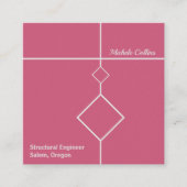 プロフェッショナルエレガンススクエア名刺 スクエア名刺 (正面)