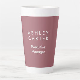 プロフェッショナルエレガントのミニマルモダン主義者 カフェラテマグ