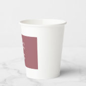 プロフェッショナルエレガントのミニマルモダン主義者 紙コップ (左)