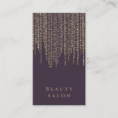 プロフェッショナルエレガントのモダン輝き 名刺 (正面)