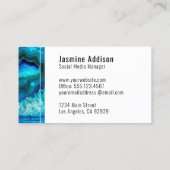 プロフェッショナルエレガントアゲテゲード 名刺 (裏面)