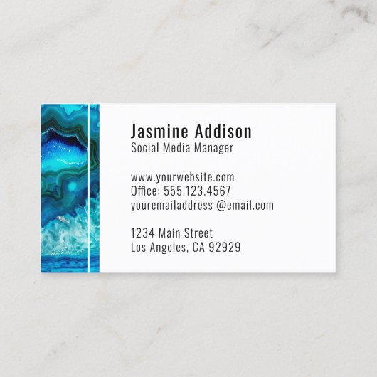 プロフェッショナルエレガントアゲテゲード 名刺 (裏面)