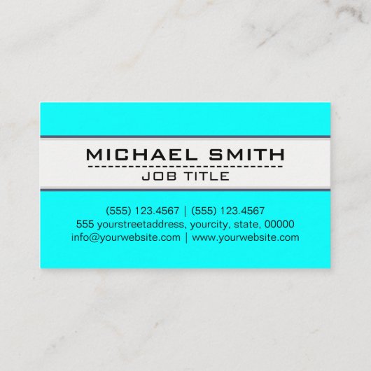 プロフェッショナルエレガントアモダンクミニマリスト 名刺 (裏面)