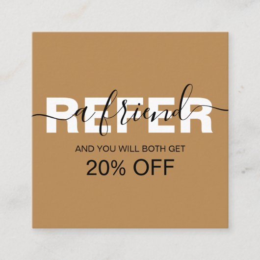 プロフェッショナルエレガントオレンジテラコッタボホセールズ 紹介カード (正面)