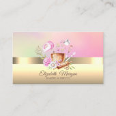 プロフェッショナルエレガントカップケーキベーカリーツール花 名刺 (正面)